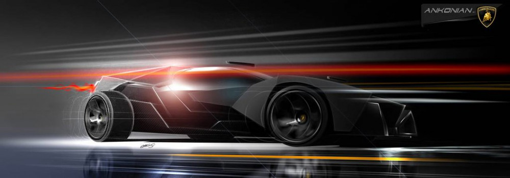 Lamborghini Ankonian - The Future Batmobile!