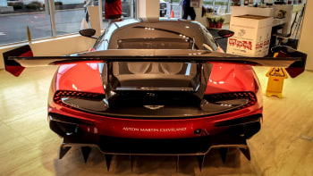 Aston Martin Vulcan rear spoiler