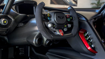 Aston Martin Vulcan steering wheel