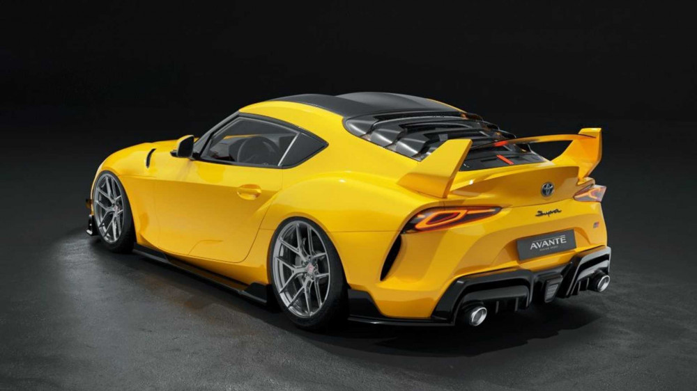 Avante Design Rendered The Toyota Supra Mk5 Bodykit