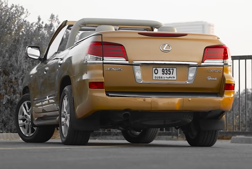 Lexus LX Falconry rear