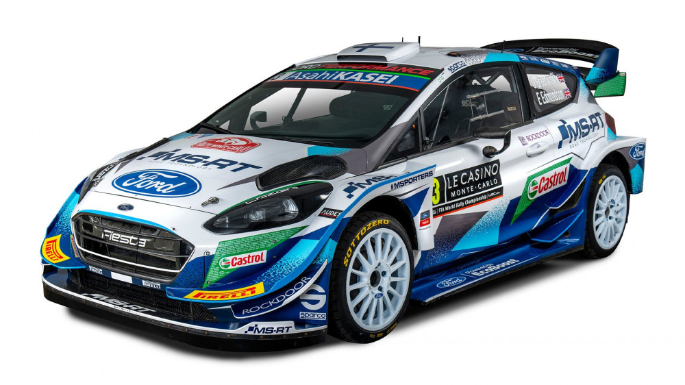 Ford's M-Sport WRC team F-MAX and Ranger rally look