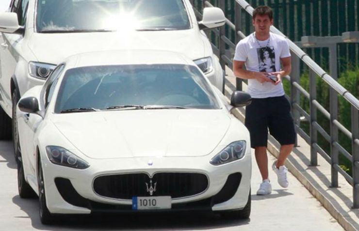 Leo Messi Maserati