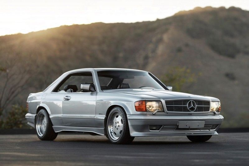 One Of The Only 50 Models Of Mercedes Benz 560 Sec Amg Is Up For Sale