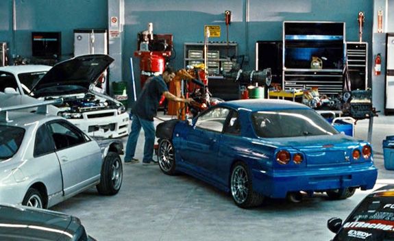 brian's blue skyline fast and furious