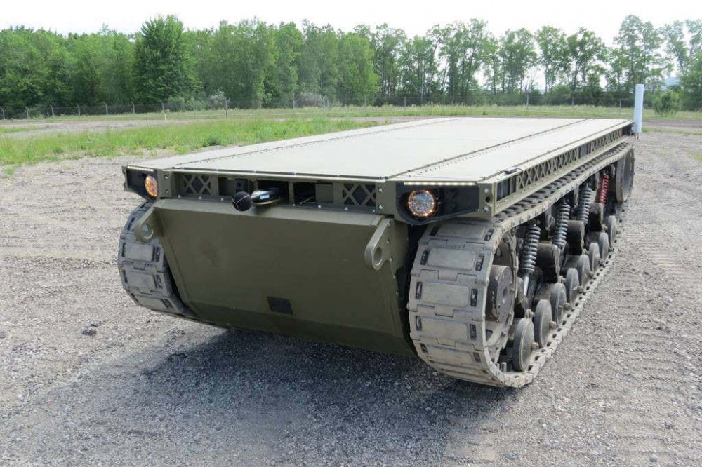New TRX Tracked Unmanned Vehicle Has 50 Suicide Drones