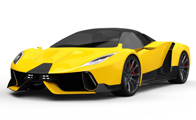 The SP-150 by PSC motors, a $75,000 supercar!