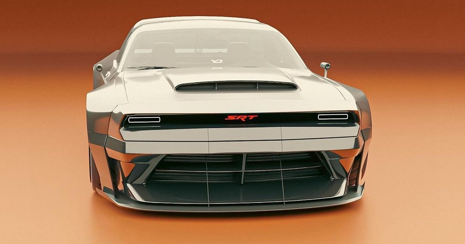 The 2025 Dodge Challenger Demon SRT Ute Envisioned By A Designer