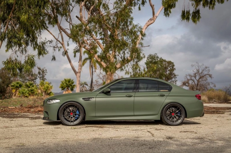 Military Green BMW M5