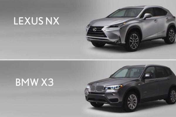 Lexus Challenges Bmw, Again, This Time Is Nx Vs X3!