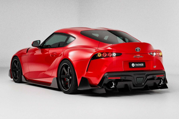 Toyota GR Supra Mk5 Gets Retro A80-Inspired Taillights