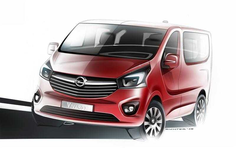 The new Opel Vivaro: a similar design with the Insignia model!