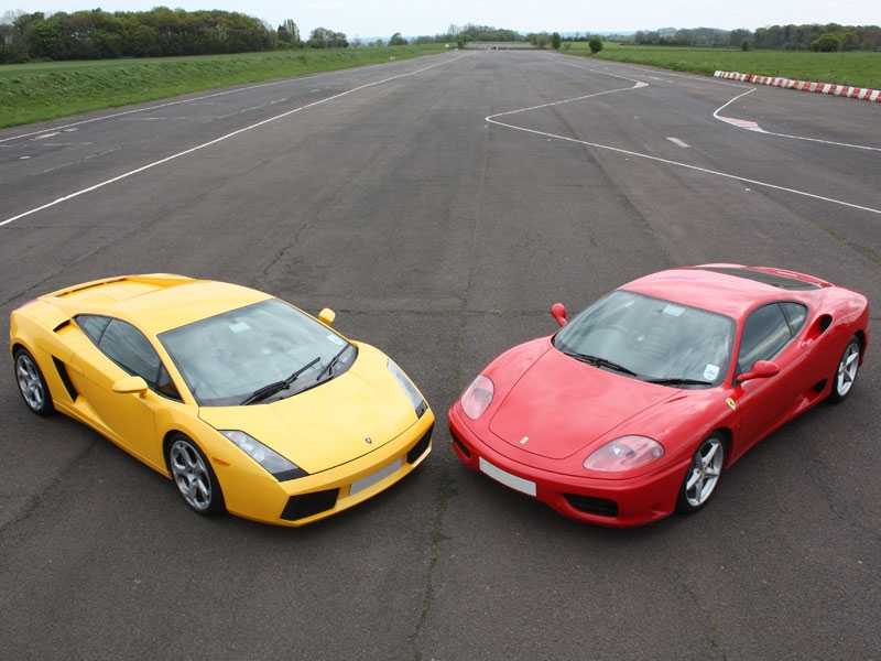 Drag Race: Ferrari 360 Modena vs Lamborghini Gallardo (VIDEO)