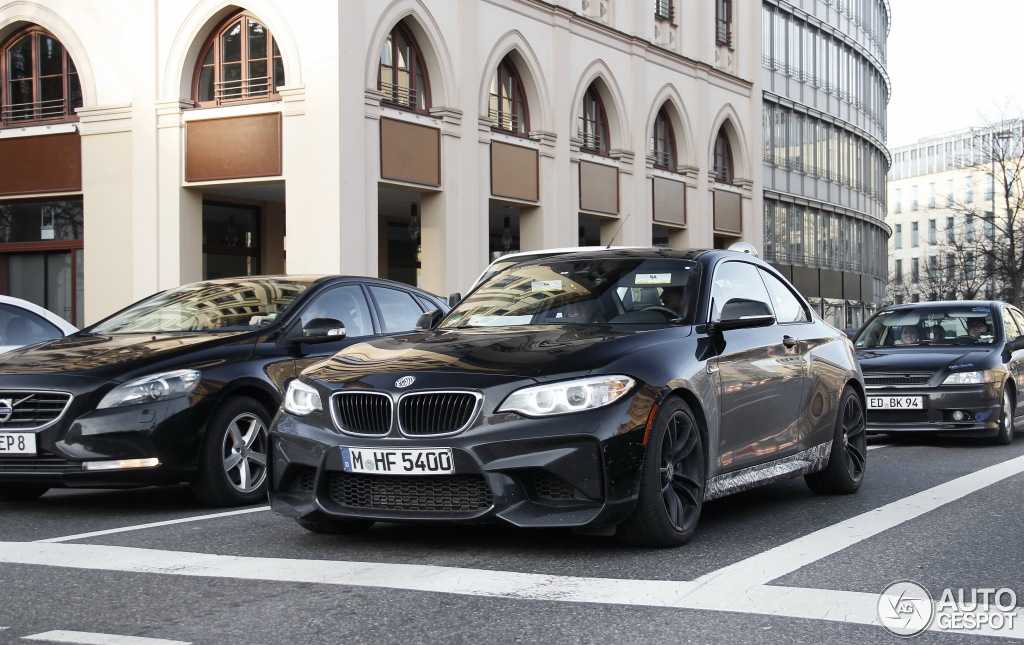 BMW M2 Sapphire Black Was Spotted in the Wild.