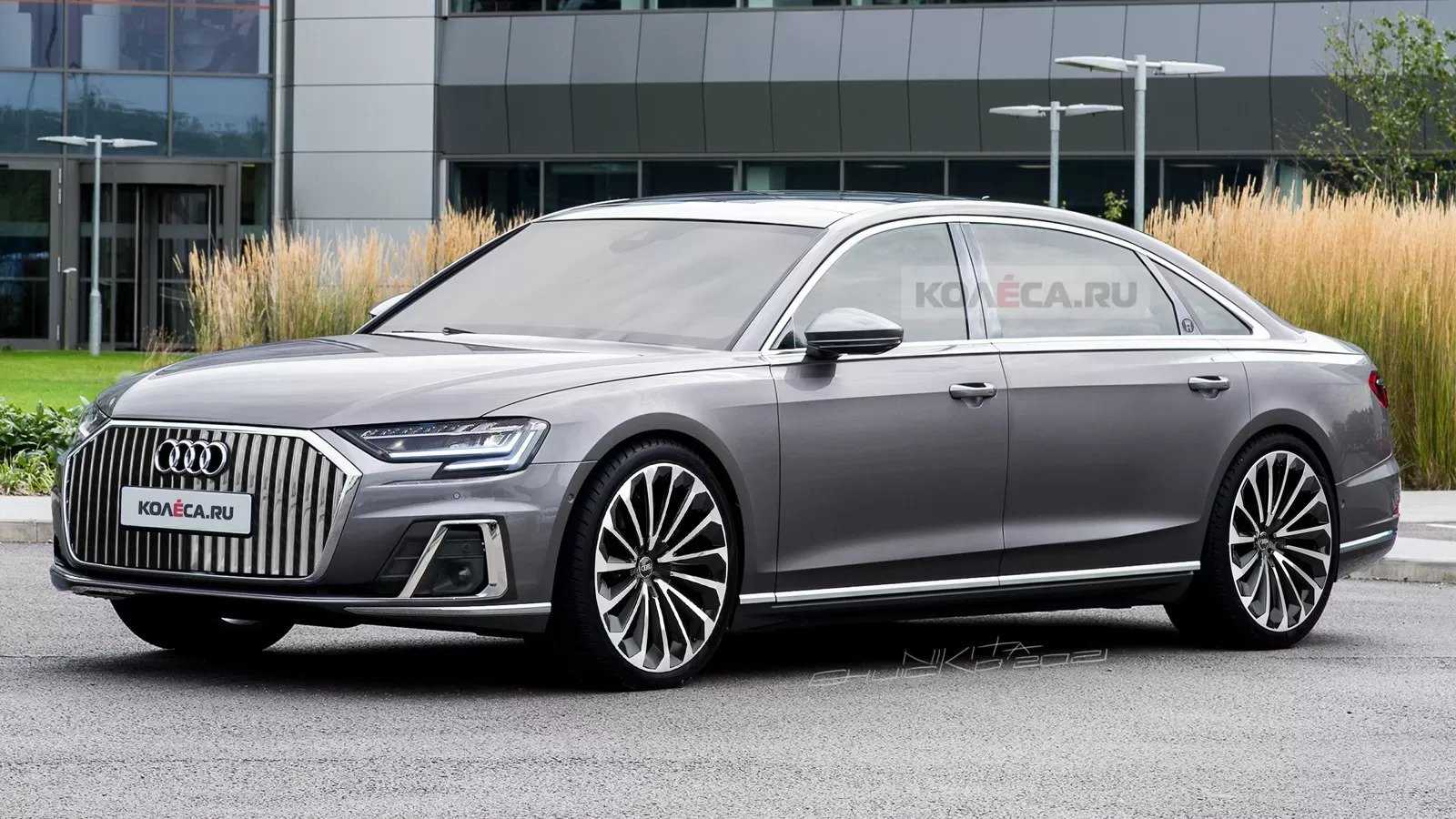 Audi A8 L Horch Comes Got a Detailed Detailed Renderings