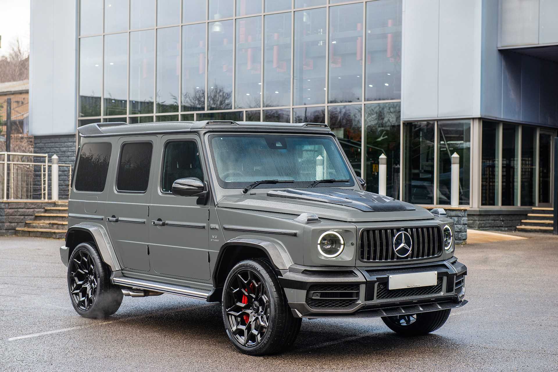 MercedesAMG G63 Gets A Carbon Wide Track Upgrade From Project Kahn