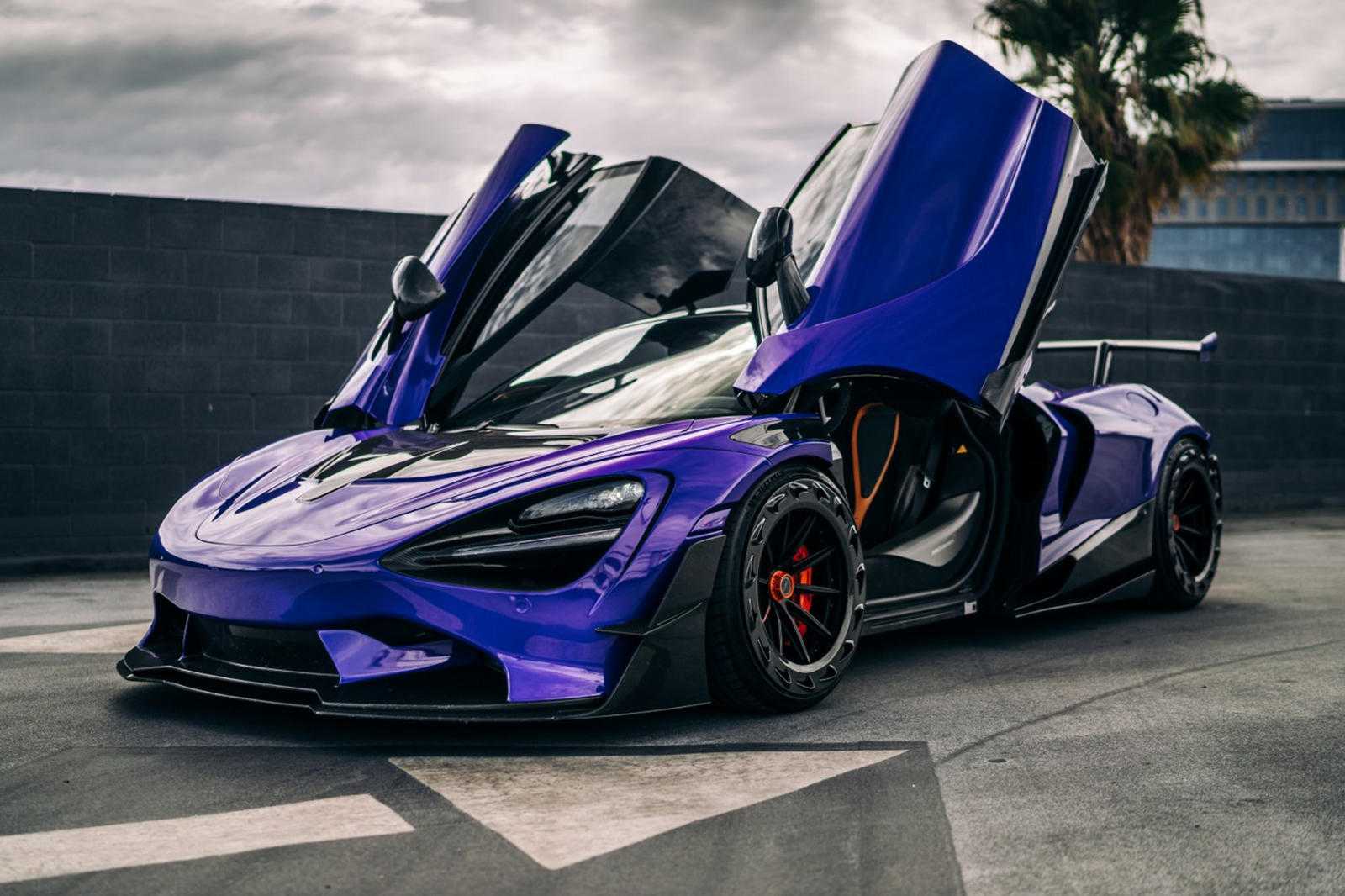 MCLAREN 720s С„РёРѕР»РµС‚РѕРІС‹Р№