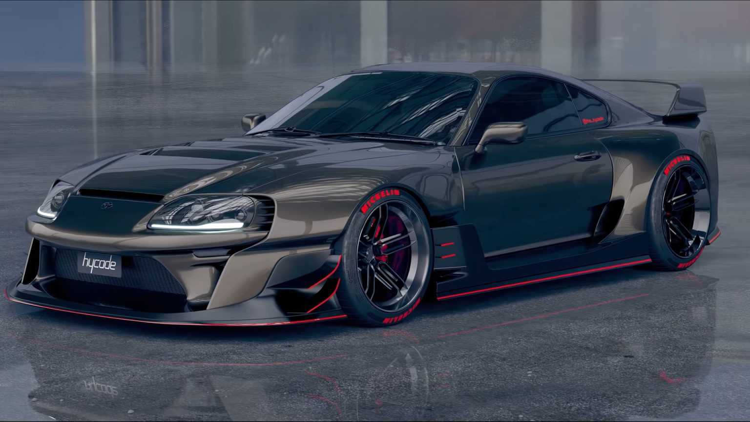 Toyota Supra 'Stage 1' Demonstrates A Crazy Widebody Concept