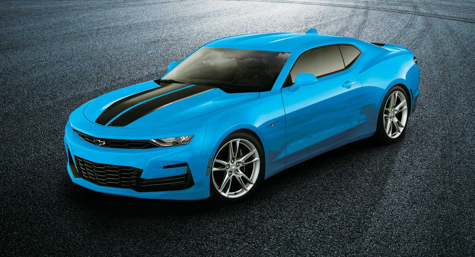 2024 Camaro Lt1 Rapid Blue - Susan Estrella