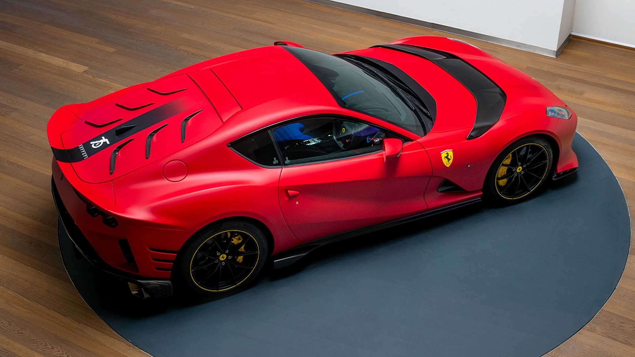 Ferrari's 75th Anniversary Tribute The Dazzling Red Devil Competizione 812